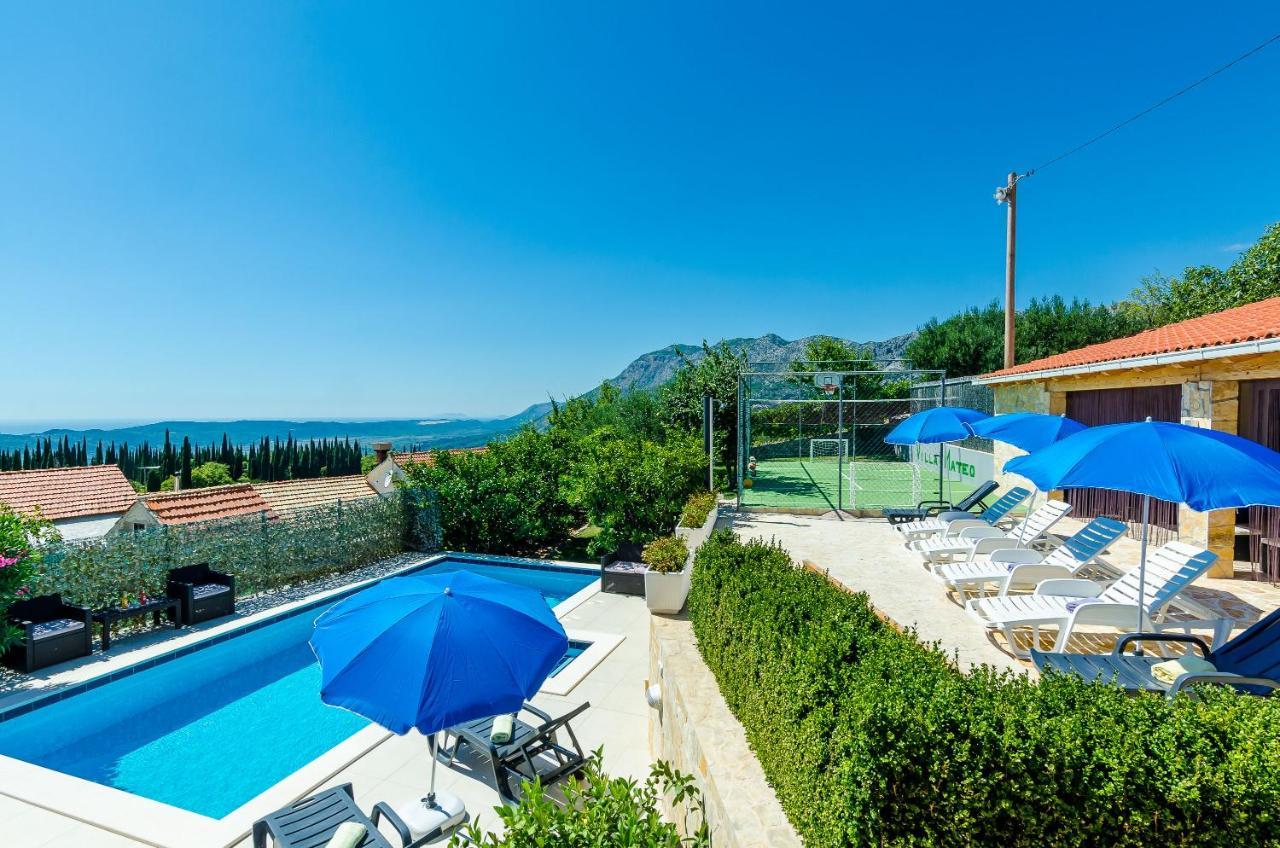 Villa Mateo With Private Pool Груда Экстерьер фото